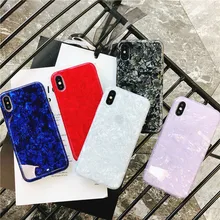 

YHCSZ Soft Silicone Shell IMD Shockproof Phone case Cover For iphone 6 6s 7 8 plus X