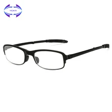 VCKA Унисекс Складные очки для чтения TR90 ультралегкие очки+ 1,0+ 1,5+ 2,0+ 2,5+ 3,0+ 3,5+ 4,0++ женские мужские очки