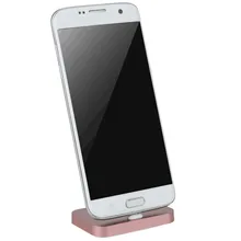 Металлическая база для зарядки док-станция Держатель настольной док-станция для samsung S10 S10E M10 huawei Коврики 20 для iPhone XS MAX X XR