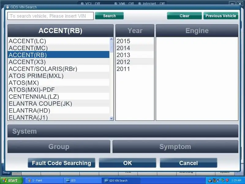

Newest Hyun-dai GDS Global Diagnostic System Hyun-dai Ki-a Software for GDS VCI E-H-03-11/E-K-03-11 with deII d630 laptop