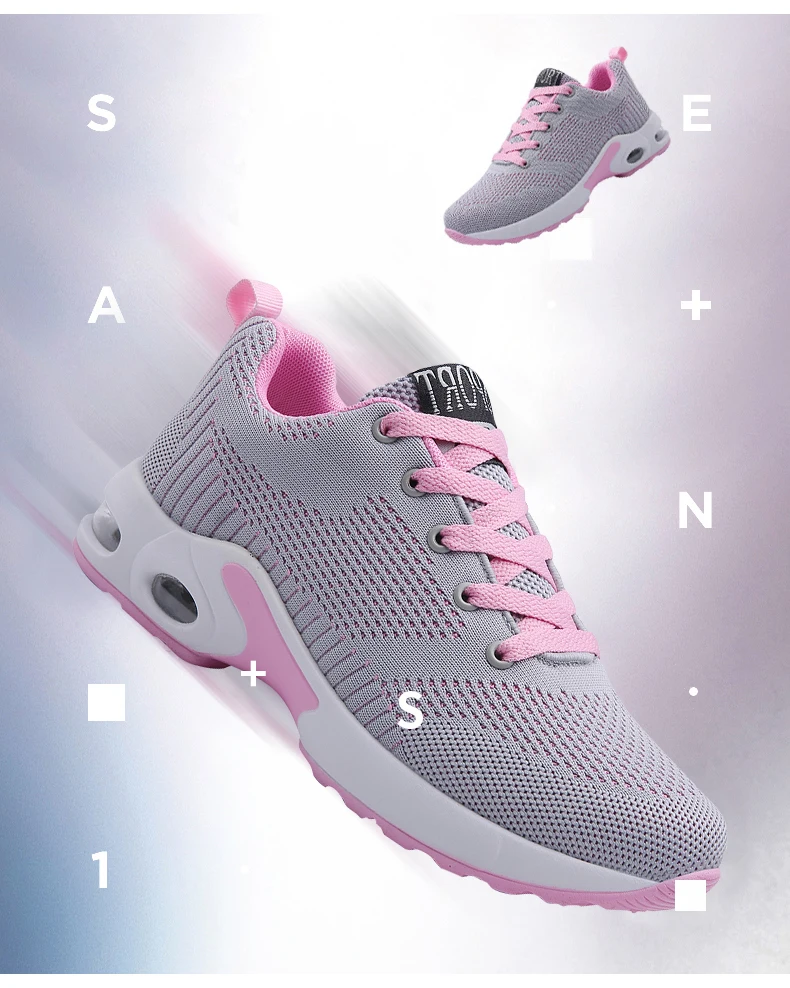 Tenis Mujer новинка 2019 года свет подушки для женщин теннисные туфли zapatos mujer обувь с дышащей сеткой спортивные туфли chaussures femme дешевые