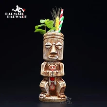 450ml cerâmica tiki caneca criativa porcelana cerveja caneca de vinho copo barra ferramenta
