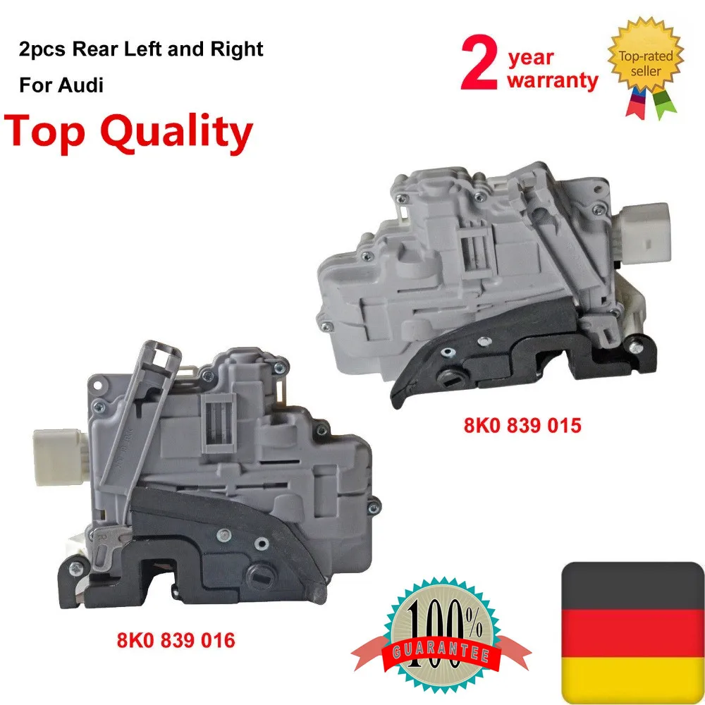 8K0839015 / 8K0839016 OE Quality Pair Rear Door Lock Actuator For Audi