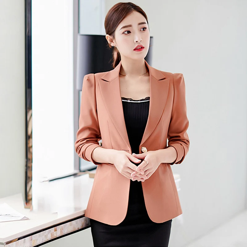 OHRYIYIE зеленый офисный Женский блейзер Feminino 2019 новые корейские модные женские