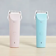 RUSHAN машинка для стрижки волос IPX7 водонепроницаемый профессиональный электрический триммер для волос перезаряжаемый Бесшумный мотор для детей