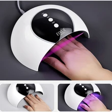 36 W 8 светодиодный автоматический датчик ногтей лампа УФ светодиодный гель лампа для сушки ногтей с 3 таймером для быстрой сушки всех гель-лаков льдинка светильник маникюрная машина