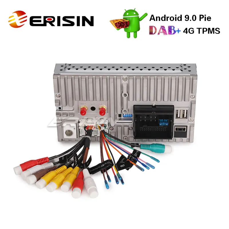 Erisin ES4809FS 7 &quotDAB + Android 9 0 автомобильный стерео GPS CD RDS Wifi SWC Ford Mondeo Focus S/C Max