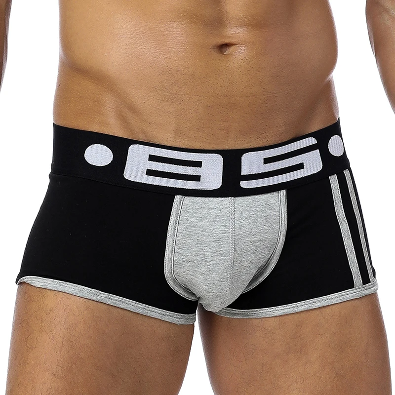 4 шт./лот сексуальное мужское нижнее белье cueca мужские трусы боксеры cuecas