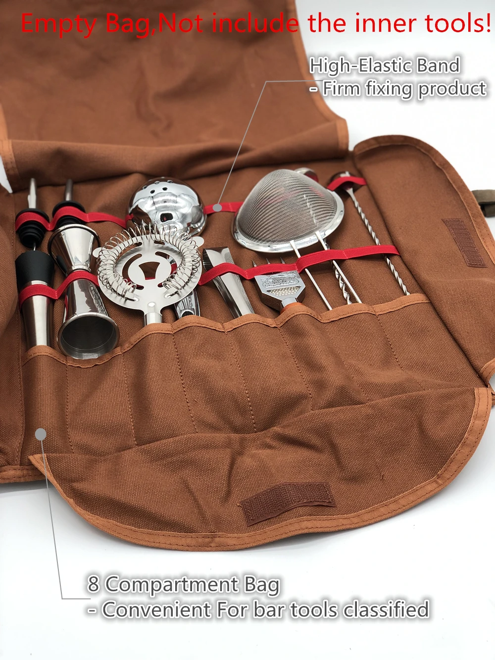 Барные инструменты, сумка на колесиках, сумка Mixology, профессиональная барменская сумка для коктейлей, набор, комбинированная диагональная Портативная сумка для инструментов