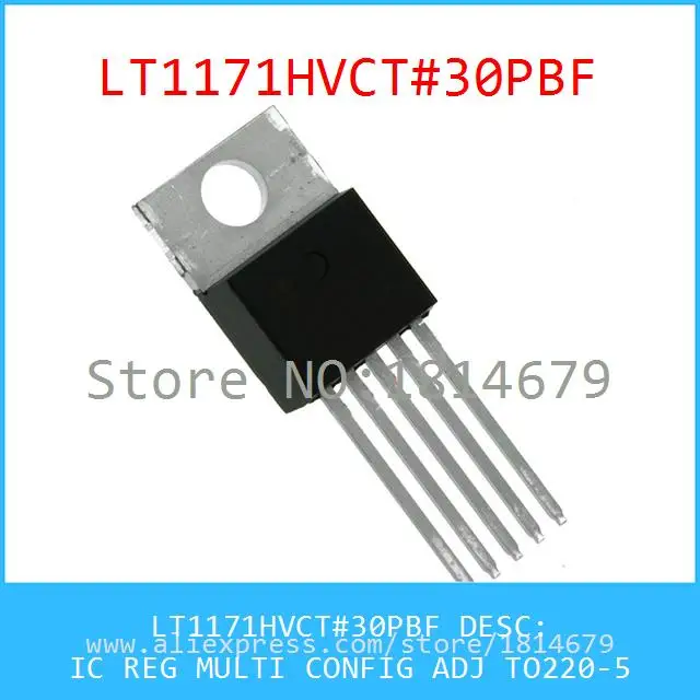 1PCS/lot LT1171HVCT30PBF IC REG MULTI CONFIG ADJ TO220 5 LT1171HVCT