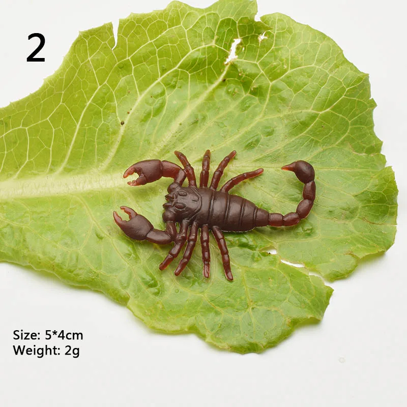 1 шт. ящерица скорпион паук ложный таракан игрушка весь таракан моделирование День дурака в апреле сороконожка геккон