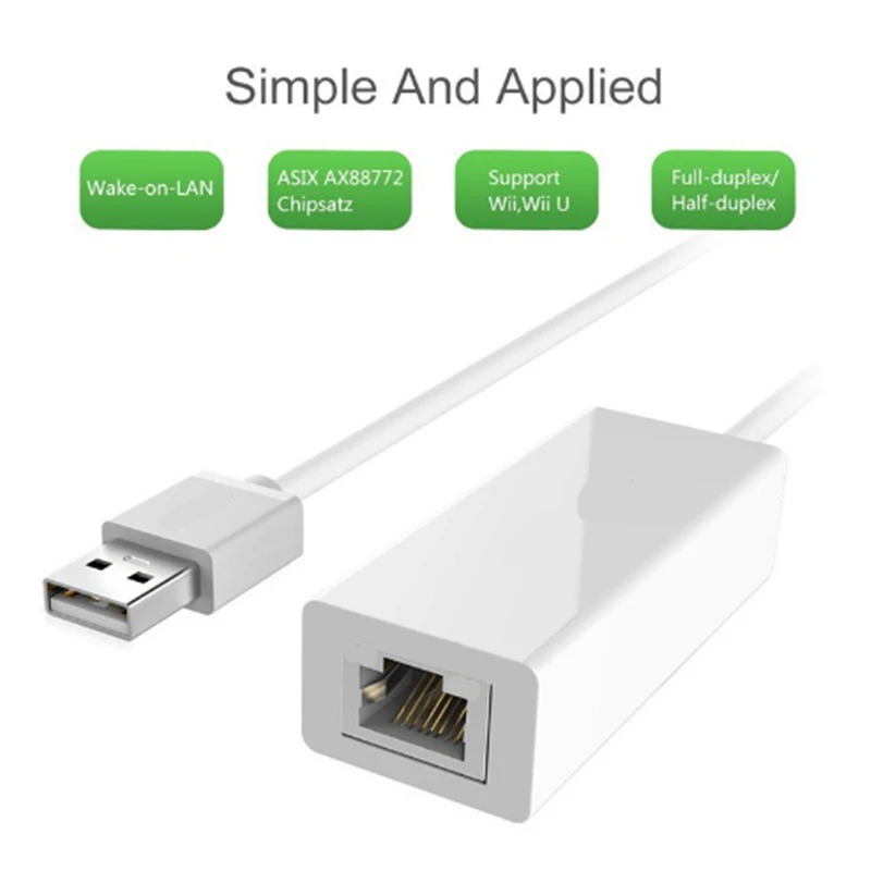 USB Ethernet адаптер 2 0 сетевые кабели подключение для Xiaomi Mi Box ПК внешний кабель Usb к Rj45