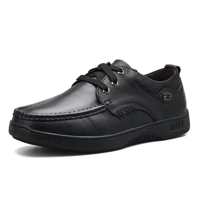 

2018 autumn new casual shoes England wild leather retro casual fashion men's shoes