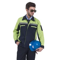 Workwear Set with Reflective Stripes