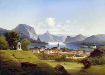 

wholesale painting # TOP art painting - Rural scenery countryside Landscape art oil painting ON CANVAS # good quality--free ship