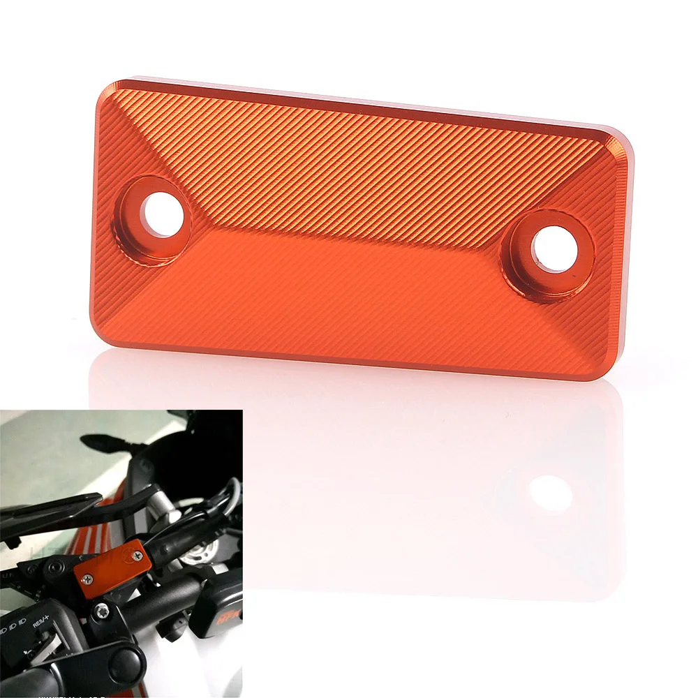 

MOTORCYCLE Aluminum Front Clutch Master Cylinder Brake Fluid Reservoir Cover Cap For KTM 1090 1190 1290 ADV
