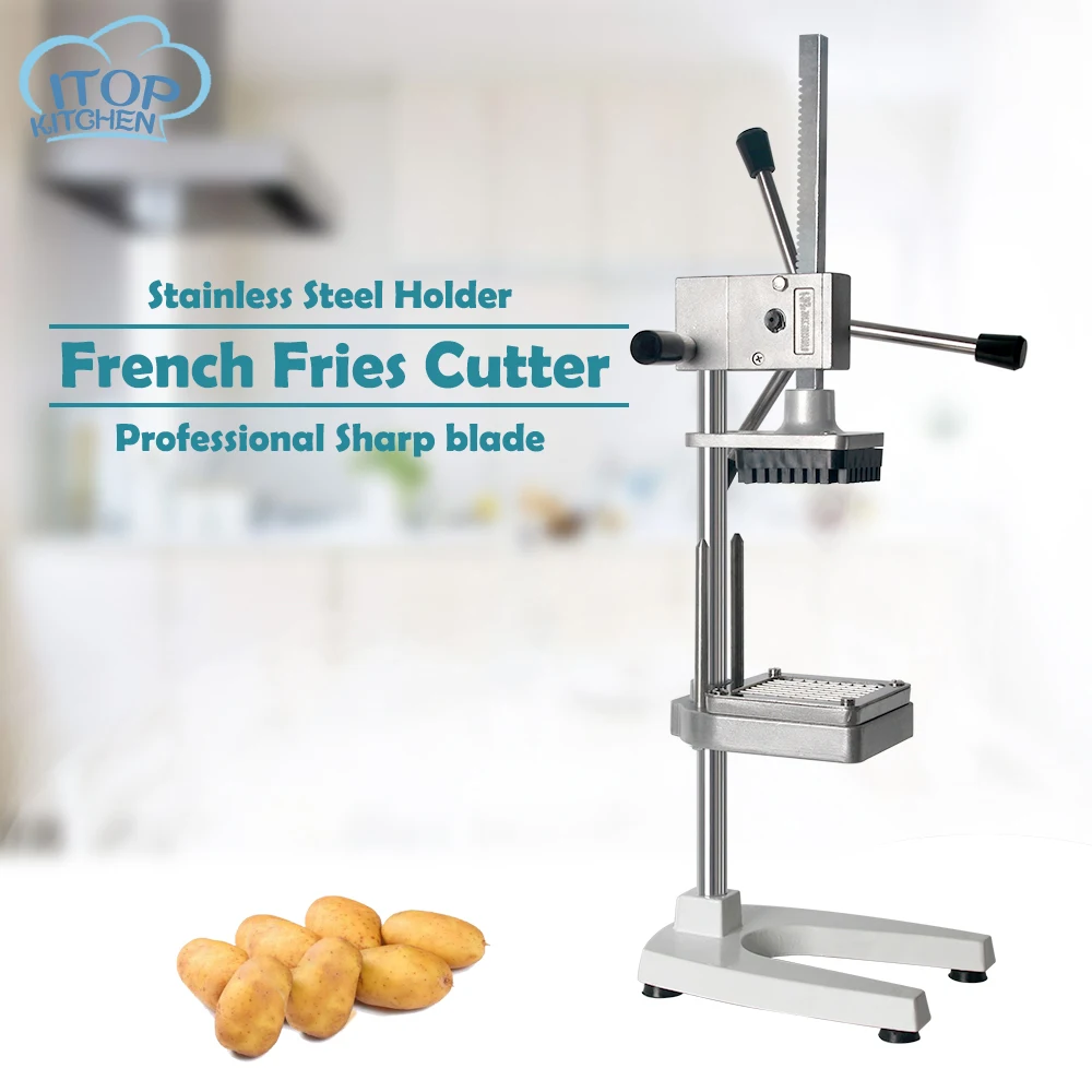  Vertical Manual French Fries Cutting Machine Potato Vegetable Cutter Commercial Kitchen Potato Chip - 32981056644