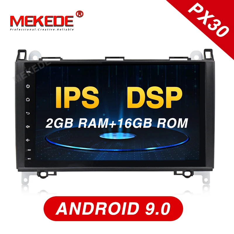 Mekede PX30 серии Android 9 0 для Mercedes Benz B200 A B класс W169 W245 Viano Vito W639 Sprinter автомобильный DVD