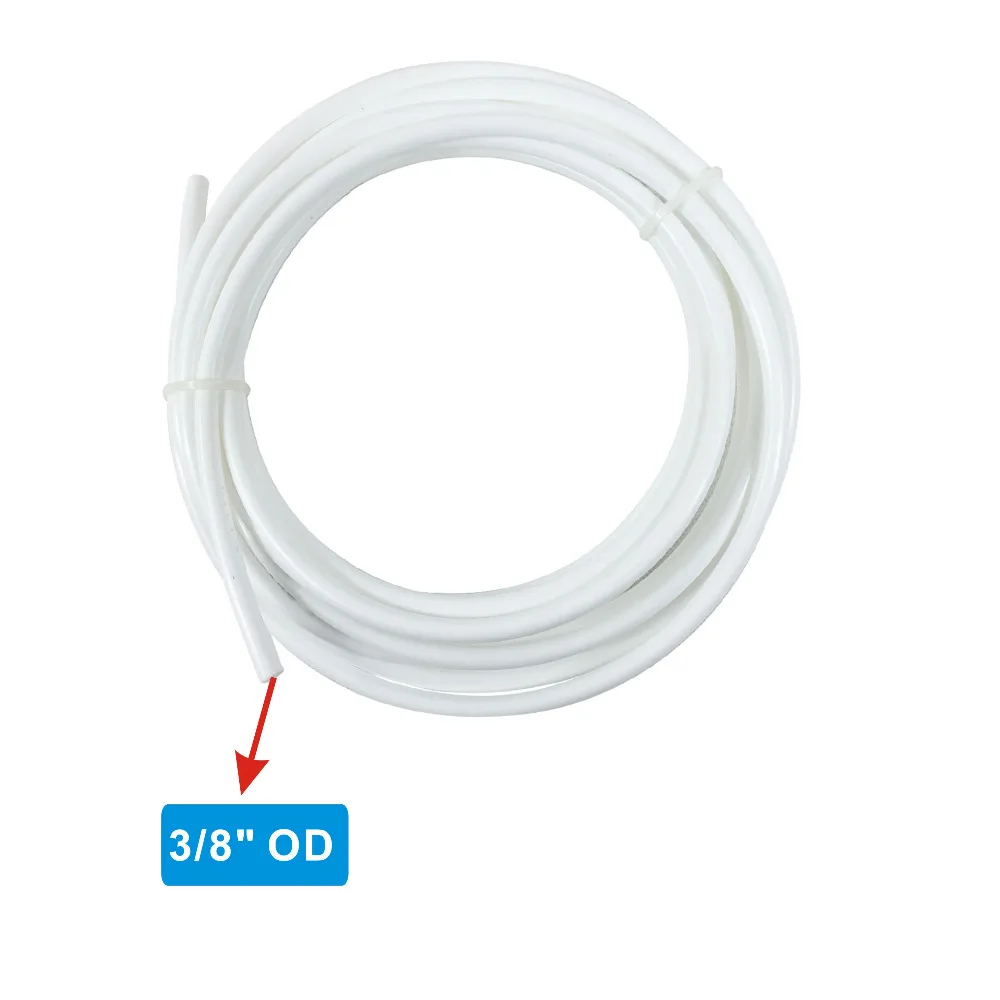 PE tube white drawing 3 by 8 inch