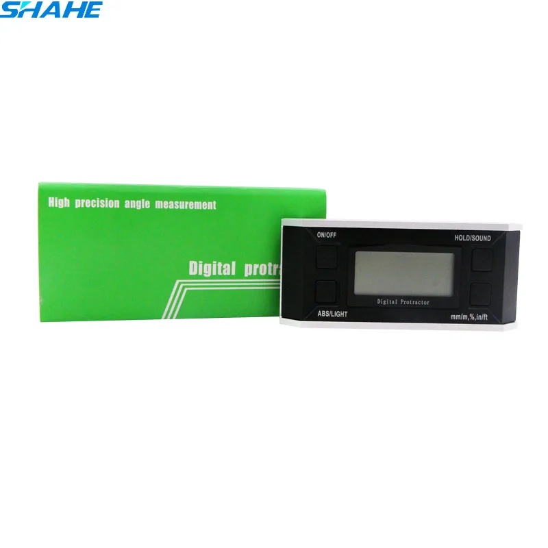 

5340-90D# SHAHE Smart Tool Digital Inclinometer Electronic Protractor Digital Angle Gauge meter with illuminate