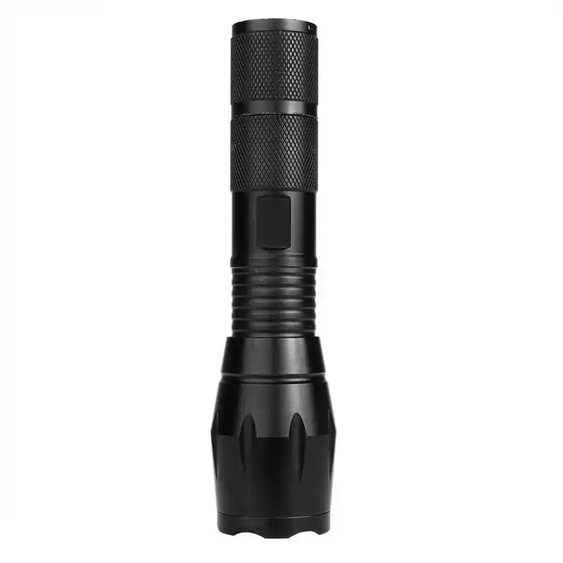 powerful led flashlight rechargeable LED Searchlight Tactical Flashlight T6 Spotlight torch flashlight 18650 fanatic #4S19 (4)