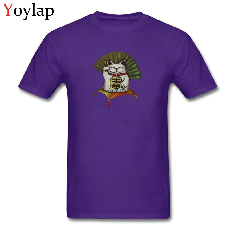 Crew Neck Cotton T-shirts for Adult Normal Fall Tops Shirts Short Sleeve 2017 Newest Custom Custom Tee-Shirt Top Quality purple