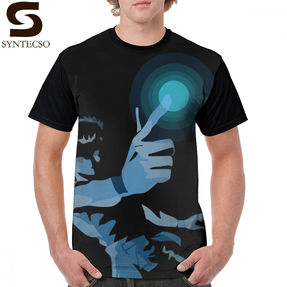 Yu Hakusho T Shirt Spirit Gun футболка полиэстер Милая графическая футболка с Короткими Рукавами Летняя 6xl Мужская футболка с изображением