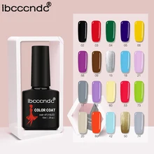 New Ibcccndc 80 Colors 10ML UV LED Soak-off Gel Nail Polish Nail Art Semi Permanent Gel Varnishes Nail Gel Polish Gel Lak 