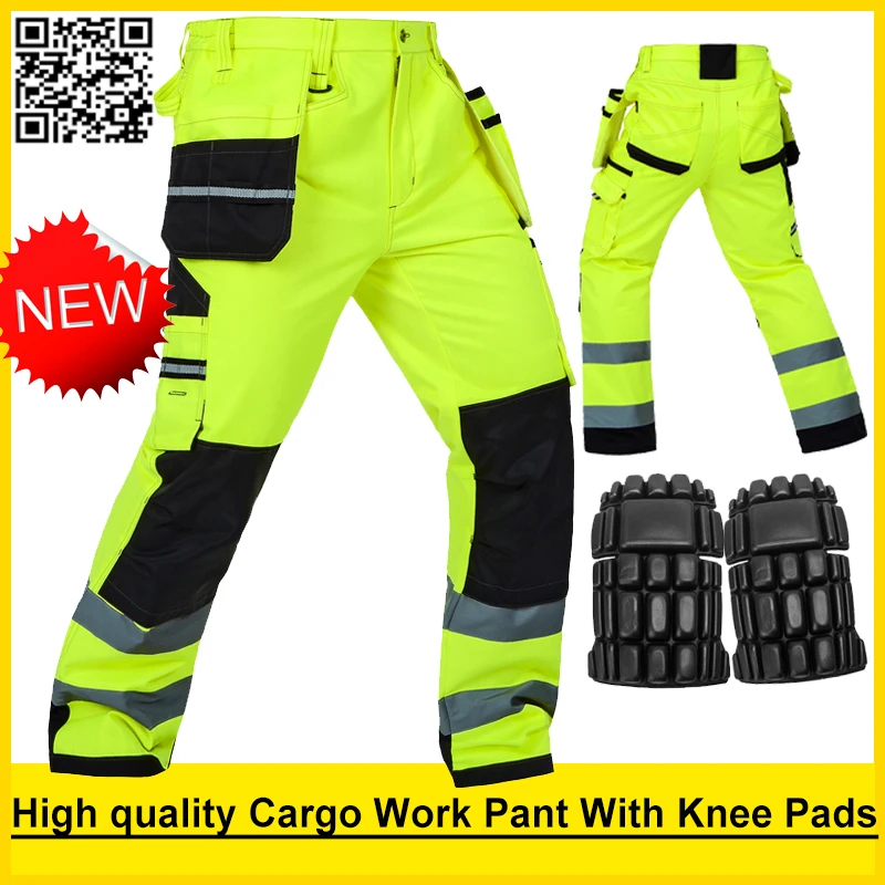 Bauskydd Mens Durable safety workwear multi pocket