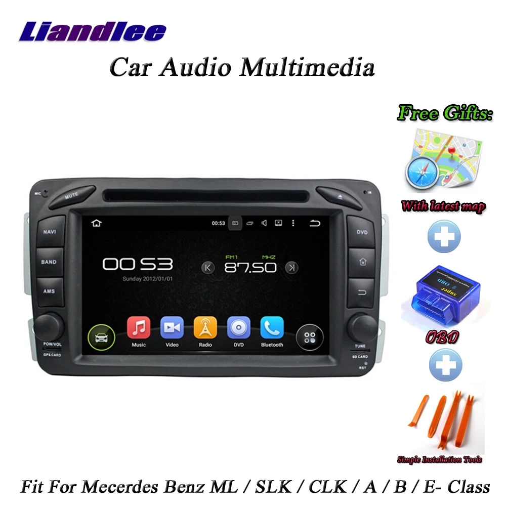 Excellent Liandlee Car Android System For Mecerdes Benz ML / SLK / CLK Radio CD DVD Player GPS Navi Navigation HD BT TV Screen Multimedia 0 Excellent Liandlee Car Android System For Mecerdes Benz ML / SLK / CLK Radio CD DVD Player GPS Navi Navigation HD BT TV Screen Multimedia 0
