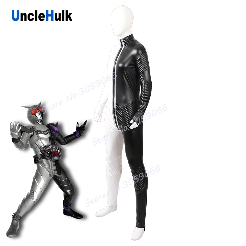 Kamen Rider W Fang Joker Zentai костюм для косплея-только боди | UncleHulk Тематическая одежда и