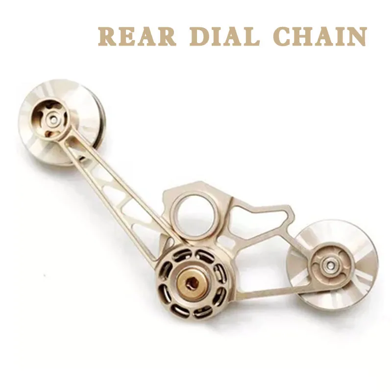 

MUQZI Fold Bicycle Chain Chain Dial Later Chain Extender Transmission Guide Wheel