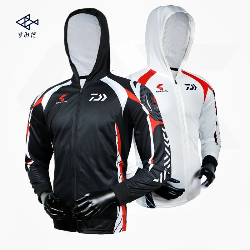

2017 NEW DAIWA Fishing Sunscreen Long sleeve clothes man Breathable summer DC-1088G DAWA Ultrathin coat DAIWAS Free shippingg