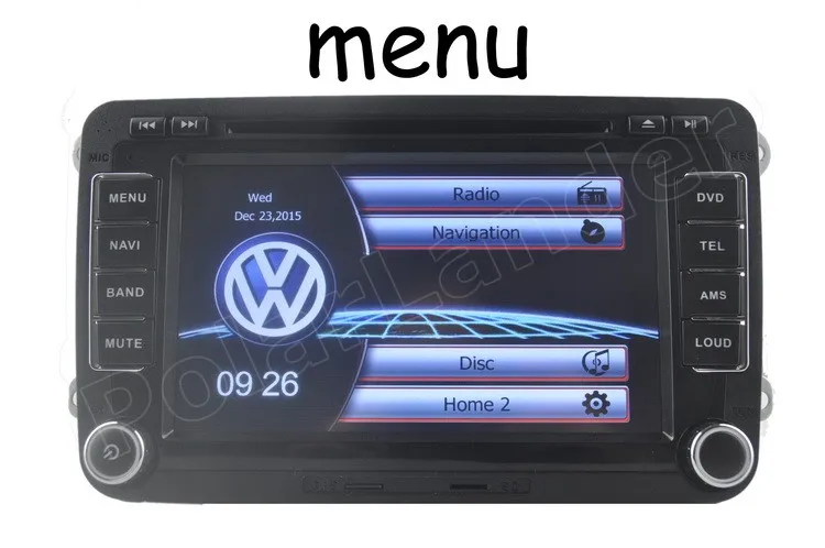 2 Din 7 дюймов Автомобильный dvd-плеер gps 3g wifi RDS видео Mutimedia стерео аудио для VW/Volkswagen/Passat/POLO/GOLF/Skoda/Seat/Leon