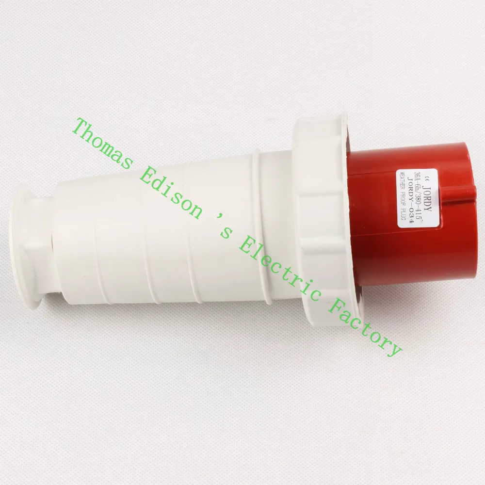 

Industrial Plug Socket Coupler 034 CNQD-034 Red 63A 220V~415V 3P+E 4pin 10PCS/carton