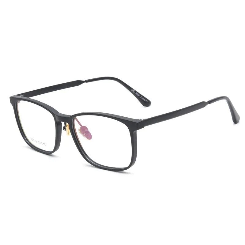 Reven Jate X2028 оптическая пластиковая оправа для очков для мужчин и женщин очки по рецепту очки полный обод оправа Glasse - Цвет оправы: Черный