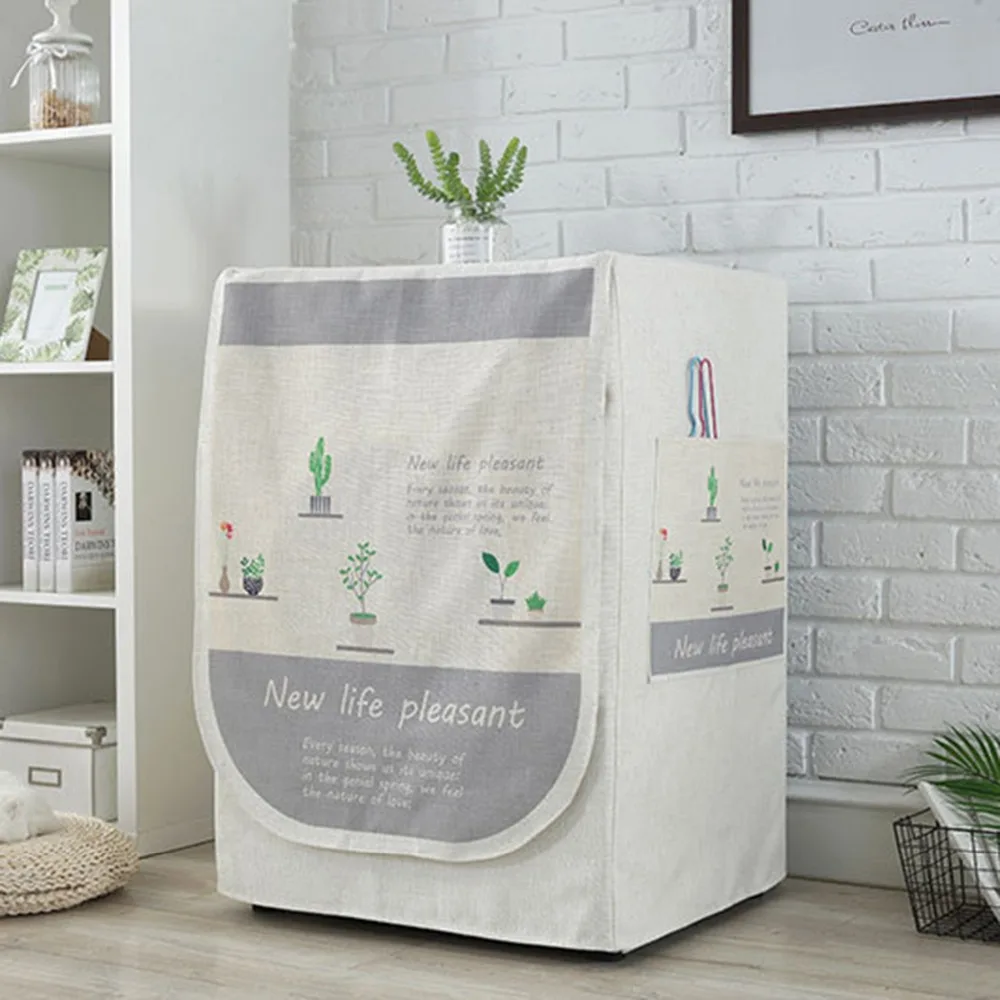 

Fully Automatic Roller Washer Sunscreen Washing Machine Waterproof Cover Dryer Dustproof Washing Machin cover with Storage bag