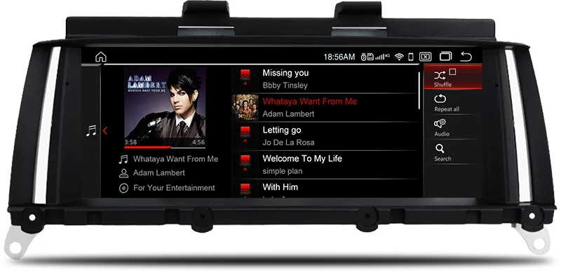 Clearance New ID7 Android 9.0 4+32GB Car DVD for BMW X3 F25 X4 F26 2011-2017 GPS Radio BT USB SD AUX WIFI Audio Video Stereo Mirror Link 2