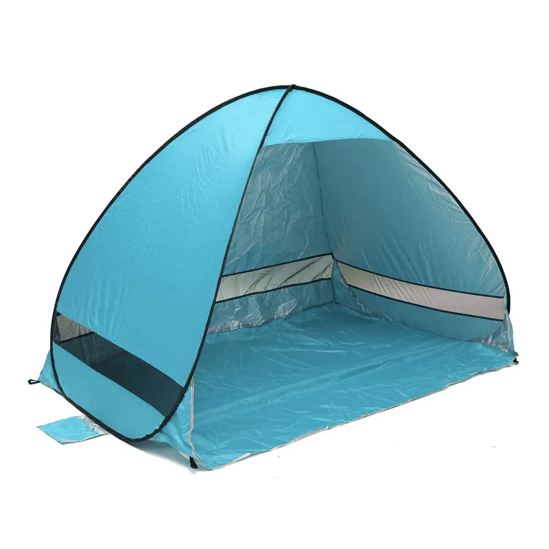 Quick Automatic Opening beach tent sun shelter UV