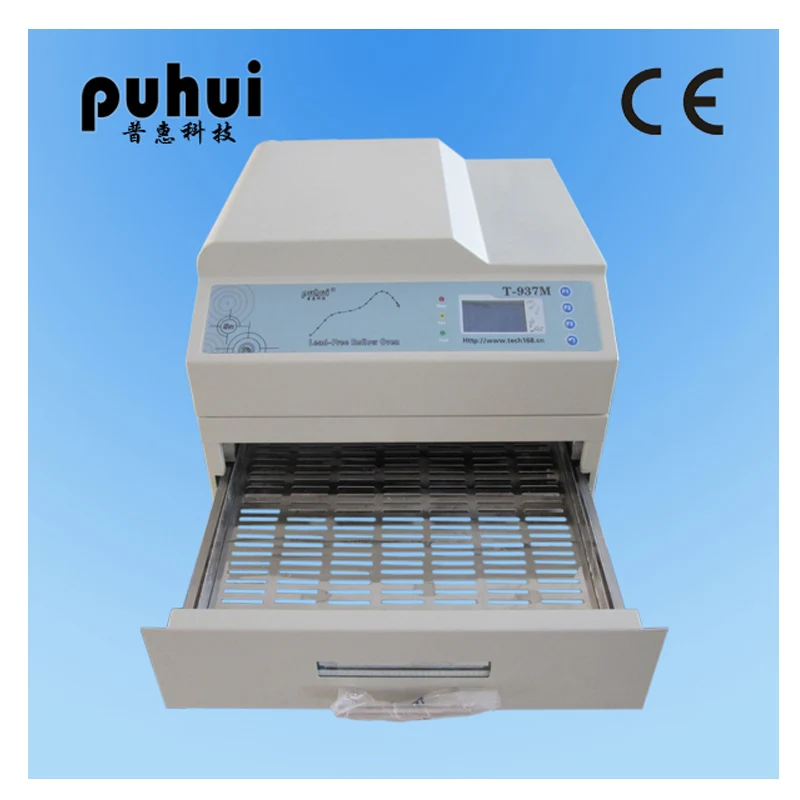 Original PUHUI T-937M T937M Small desktop lead-free Reflow Solder Oven welding machine BGA SMD SMT Rework Sation Wave | Инструменты