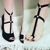 Women Sexy Foot Decoration Multi Colors Polyester Foot Bandage Belt Foot Garter ► Photo 2/4