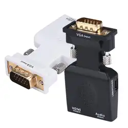 Mosunx 1080 P мужчина hdmi к vga женский video converter кабель-адаптер для пк dvd tvfutural цифровой futural цифровой f35