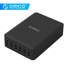ORICO 6 Pprts зарядное устройство для телефона настольная система зарядки для телефона планшет для iphone 7 8 xs huawei Sumsang usb зарядное устройство