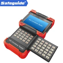 4 дюймовый тестер системы скрытого видеонаблюдения HD IP, TVI, CVI, AHD и тестирование аналоговой камеры. Просмотр видео камеры, настройка параметров камеры