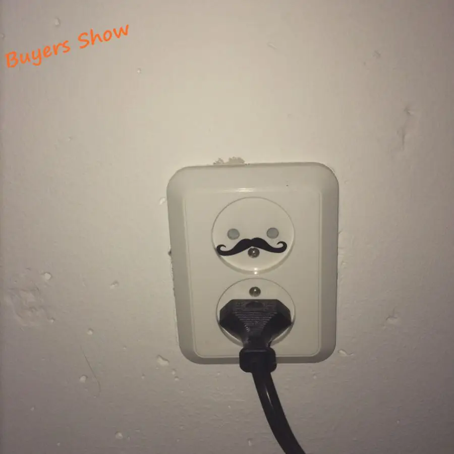 6 шт. виниловые наклейки в виде усов|vinyl stickers|vinyl decalmustache sticker |