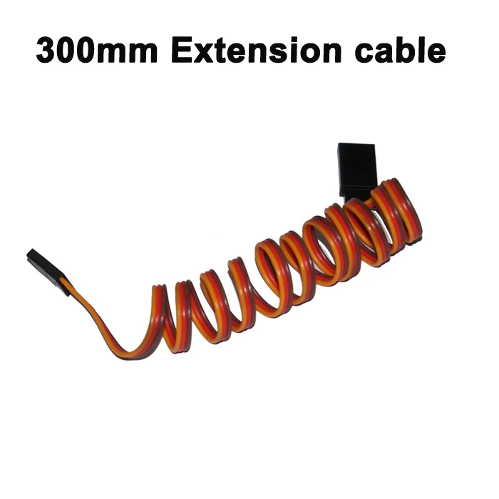 Buy 10pcs/lot 300mm 30cm 26AWG Silicone JR Male to