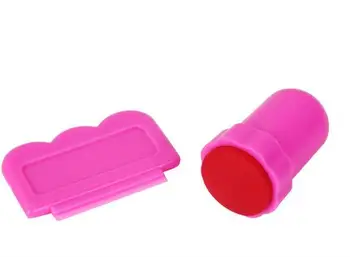 

Polish Stamp Stamper Template Plastic Nail Art Tools Stamping Scraper Set, jk17