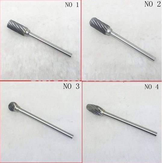Бесплатная доставка 10 шт. Вольфрам карбида Борфрезы Набор для Dremel Интимные аксессуары Измельчители Бурильные долото Гравировка Биты