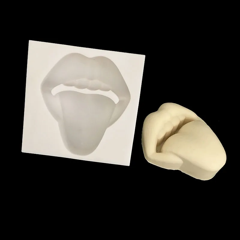 Minsunbak рот силиконовые формы торт украшения инструменты формы для шоколадной мастики Sugarcraft