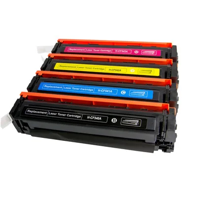 

203A Compatible Toner Cartridge CF540A BK CF541A C CF542A Y CF543A M for HP Color LaserJet Pro M254dw 254nw MFP M281cdw 281fdW